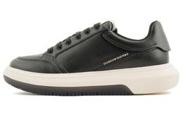 Кроссовки Emporio Armani Skateboarding Shoes Men Low-top Black, черный x4x633xd4041t038 | black