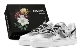 Мужские кроссовки для скейтбординга Nike Air Force 1, Gray cw2288-111(teams-泼墨断钩男s-box) | gray