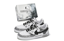 Кроссовки Nike Court Vision 1 Skateboard Shoes Men Low-Top Black White Gray dh2987-110(team202-银之星-box) | black/white/gray