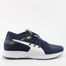 Темно-Синие текстильные мужские кроссовки на шнуровке Speed 500 192253 01 Puma, синий 3837035 | blau