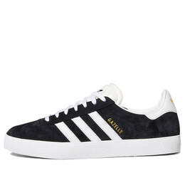 Кроссовки gazelle adv Adidas, черный fx6563 | black/white/gold