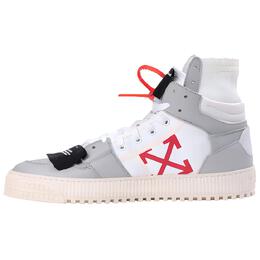 Кроссовки мужские Off-White Off-Court, серый / белый / красный omia065s198000160100