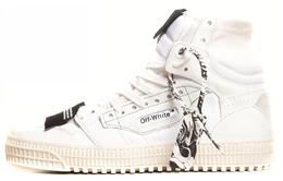 Кроссовки мужские Off-White Off-Court высокие, белый omia065e20lea0020100