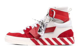 Кроссовки Off-White, красный/белый omia225f21lea0010125