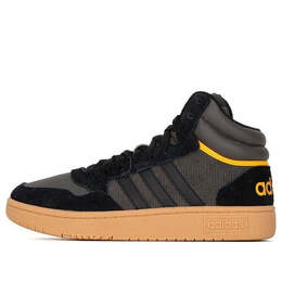 Кроссовки neo hoops 3.0 mid Adidas, серый hp6903 | yellowgrayblack