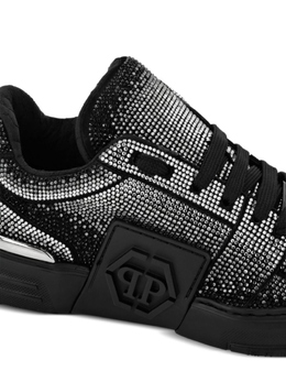 Philipp Plein кеды Hexagon со стразами, черный aadsusc0697ple009n | черный
