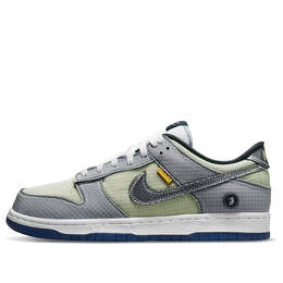 Кроссовки x union la dunk low Nike, серый dj9649-401 | grey/green