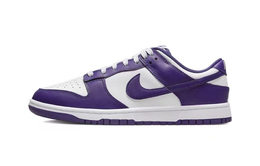 Кроссовки Nike Dunk Skateboarding Shoes Men Low-top White/purple/black, фиолетовый dd1391-104(team519-无人深空） | purple