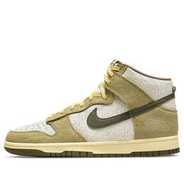 Кроссовки данк высокие Nike, белый do6713-300 | white/green