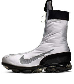 Кроссовки air vapormax flyknit gator ispa Nike, серебряный ar8557-001 | silver