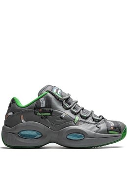 Кроссовки Question Low Reebok, серый fz4342 | серый