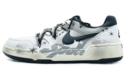 Кроссовки Nike Full Force Skateboarding Shoes Men Low-top White/black, черный fb1362-101(team131-星计划） | black