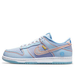 Кроссовки x union la dunk low Nike, голубой dj9649-400 | light blue/argon/white