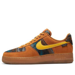Кроссовки air force 1 низкие Nike, коричневый cq7308-700 | brown