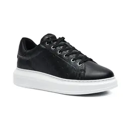Кроссовки с добавлением кожи Karl Lagerfeld, черный kl244m0000088120040 | nero