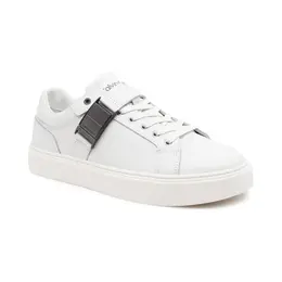 Кожаные кроссовки Calvin Klein, белый ck242m0000392170040 | bianco