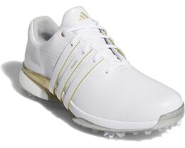 Кроссовки Adidas Tour360 24 Golf Shoes, цвет Footwear White/Gold Metallic/Silver Metallic 9924048 | footwear white/gold metallic/silver metallic