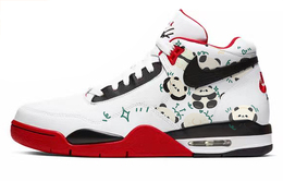 Кроссовки Nike Flight Legacy Vintage Basketball Shoes Men High-top White/red, красный bq4212-100(team10-惬意熊猫) | red