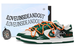 Nike Dunk Low Мужские Оранжево-Зелёные Скейтборд Кроссовки dv0831-107(team62-爱死机2.0) | orange green