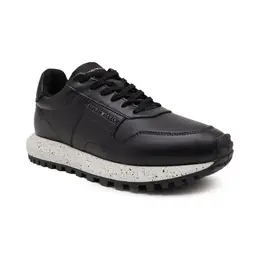 Кожаные кроссовки Emporio Armani, черный ea235m0000440020041 | nero