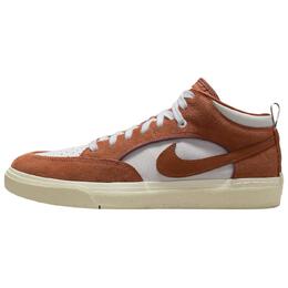Кроссовки Nike SB React Leo Vintage Basketball Shoes Men Low-top Brown/White, коричневый dx4361-202 | brown/white