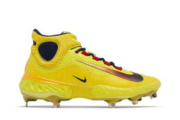 Кроссовки Nike Alpha Huarache Elite 4 Mid, желтый fz3466 700 | yellow