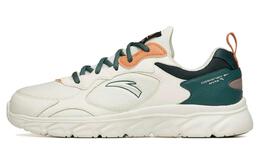 Кроссовки Anta Slip Low Top Casual, мужские, белые, зеленые 912355566-1 | white green