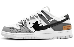 Кроссовки Nike Dunk Skateboarding Shoes Men Low-top White/gray, светло-серый dv0831-101(team131-月圆之夜2.0) | light gray