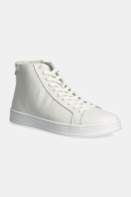 Кожаные кроссовки HIGH TOP LACE UP Calvin Klein, белый 9byh-obm0zh_00x | biały