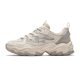 Anta Анта Life Collection Износостойкие и легкие низкие кеды мужские Сосновый дымчато-серый, Мел/Сосновый дымчато-серый/Серебристый 112438855-1 | chalk/pine smoke gray/silver-1
