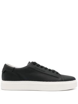 Calvin Klein кожаные кроссовки, черный hm0hm01516 | черный