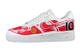 Кроссовки Nike Air Force 1 Skateboarding Shoes Men Low-top White/red, цвет Basketball master cw2288-111(team5-男款篮球高手) | basketball master