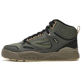 Кроссовки Fila SLAM MID WE Skateboarding Shoes Men High-top Botanical Garden Green/thyme, зеленый f12m341214fbt | botanical garden green/thyme