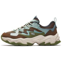 Кроссовки Anta Lifestyle Shoes Men Low-top Brown Green Blue, зеленый 112438855-4 | brown green blue