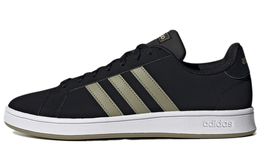 GRAND COURT Скейтбординг Кроссовки Мужские Низкие Черные/Светло-коричневые Adidas Neo h02051