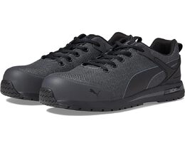 Кроссовки Puma Safety Levity Knit Low ASTM EH, цвет Grey/Black 9861690 | grey/black
