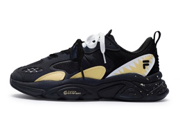 Кроссовки Fila Lifestyle Shoes Men Low-top White/Black/Pure Platinum/University Gold, оранжевый f12m141116fbk(team80-潮汐深黄sbox) | laser orange/black/light orewood brown/hyper jade