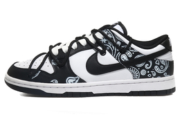 Мужские кроссовки для скейтбординга Nike Dunk, Black dd1391-100(team10-打孔腰果花） | black