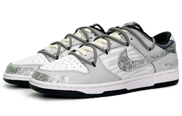 Мужские кроссовки для скейтбординга Nike Dunk, Silver dd1391-100(team285-男款国风潮汐) | silver