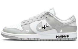 Мужские кроссовки для скейтбординга Nike Dunk, White dd1391-103(team56-慵懒大熊猫) | white