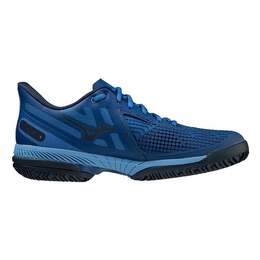 Синие мужские теннисные кроссовки Wave превосходят тур 5cc Mizuno, синий 4627944 | blau