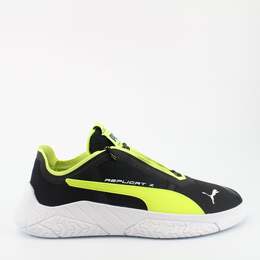 Черные синтетические мужские кроссовки Replicat X Circuit на шнуровке 306460 04 Puma, черный 3844743 | schwarz