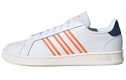 GRAND COURT Скейтбординг Кроссовки Мужские Низкие Белые/Оранжевые Adidas Neo eh2058