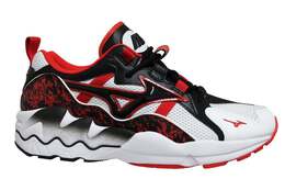 Мужские кроссовки Wave Rider 1 в спортивном стиле /черный/красный Mizuno, белый 3847806 | weiß