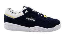 Мужские черные кроссовки Action x lyle & scott Diadora, синий 3778646 | blau