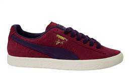 Кожаные низкие кроссовки на шнуровке Classic Clyde Basket Paisley 369279 01 Puma, красный 3939538 | rot
