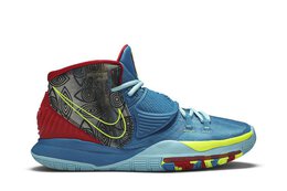 Кроссовки Nike Kyrie 6 Preheat, синий cn9839 401 | blue