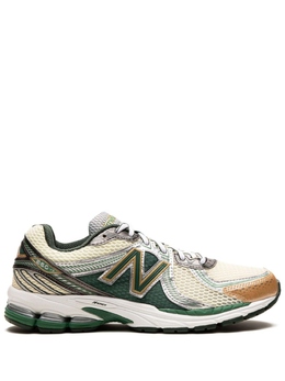 New Balance кроссовки 860 v2 Green из коллаборации с Aimé Leon Dore, зеленый ml860al2 | зеленый