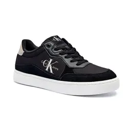 Кроссовки с добавлением кожи Calvin Klein, черный cj244m000042b590040 | nero