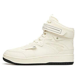 Кроссовки скейтбординг серия кроссовки высокие Anta, бежевый 912048010-2 | light beige/black